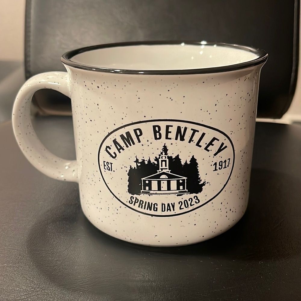 Camp Bentley Spring Day 2023 Speckled Mug